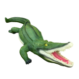 Statue Crocodile Prestige Sculpture - 120cm - Naturel
