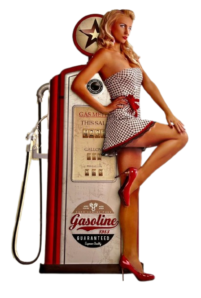 PLAQUE PIN-UP MÉTAL CARREAUX 80X50 CM - PLAQUE DECORATIVE